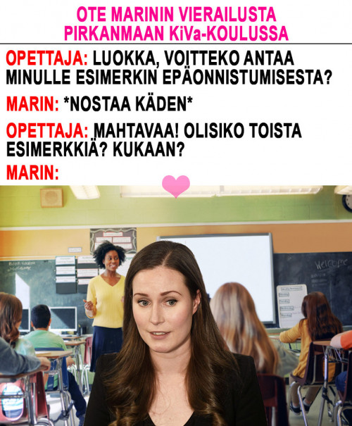 ...sarjassamme "aina voi olla esimerkki"... ❤