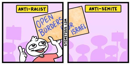 open borders for israel comic jpg