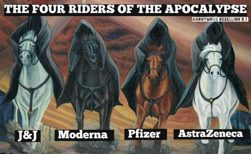 Corona bioweapons four riders of the apocalypse