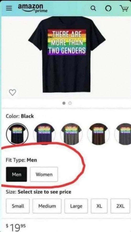 two genders t shirt