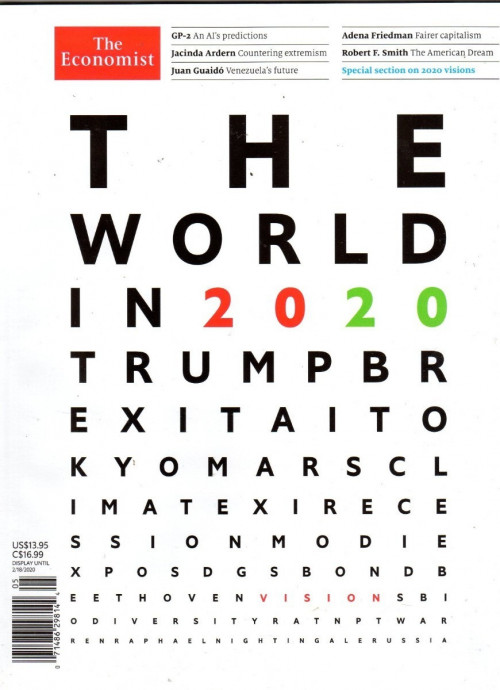 2020 economist magazine cover