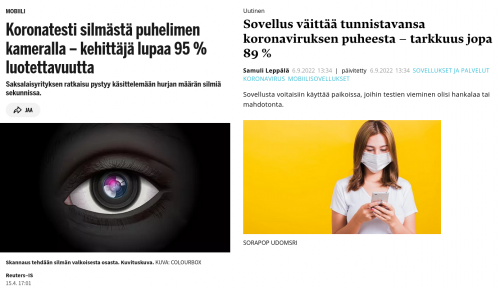 Datalouhinta digitalisaatio verkkokalvo silmä ja ääni digi id biometrinen side by side