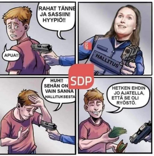 Demarit ryöstää