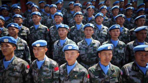 Chinese UN troops 1