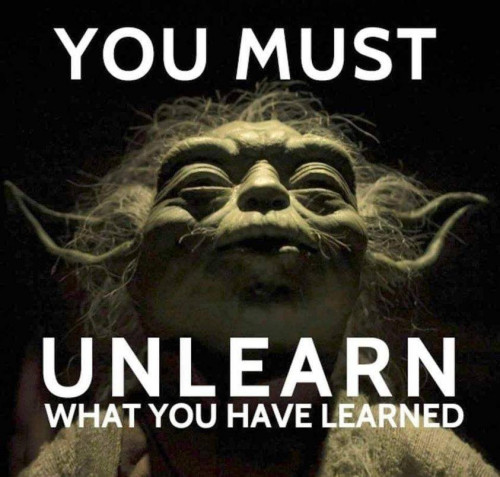 unlearn