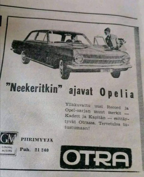 Yön Timot ajavat Opel