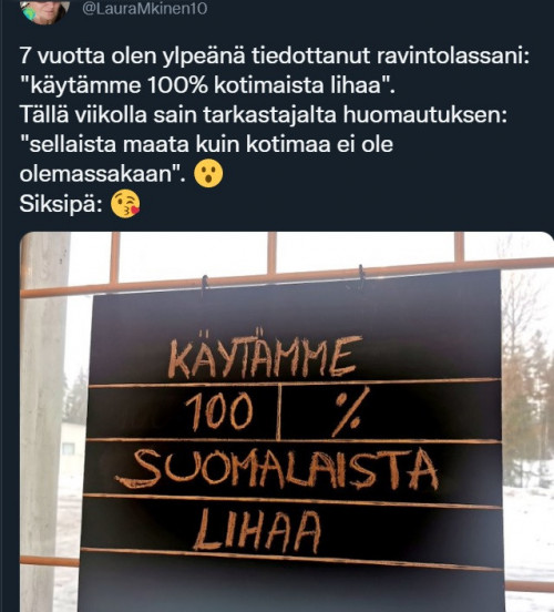 Suomalaista lihaa