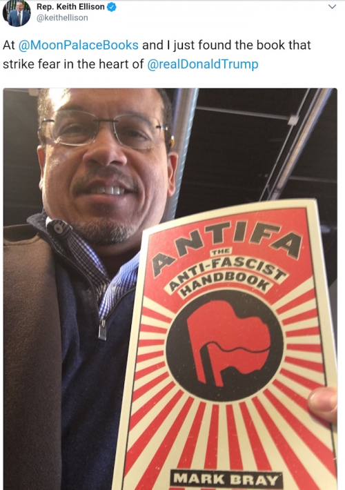 Keith Ellison Antifa