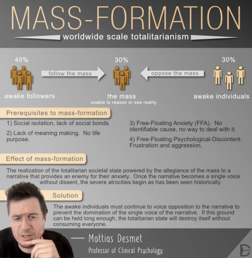 Mass Formation psychosis explained