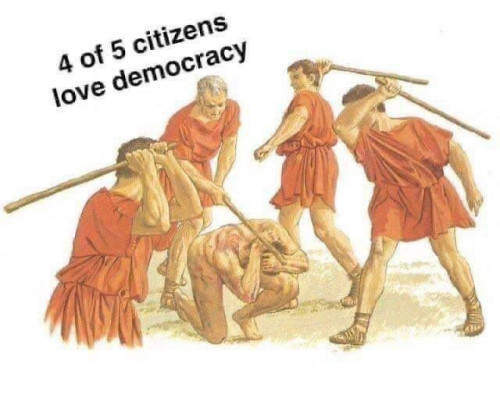 4 out of 5 democracy