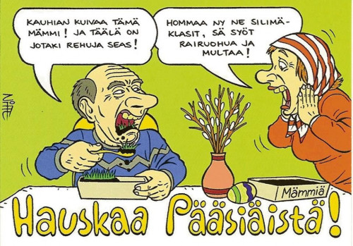 hauskaa pääsiäistä