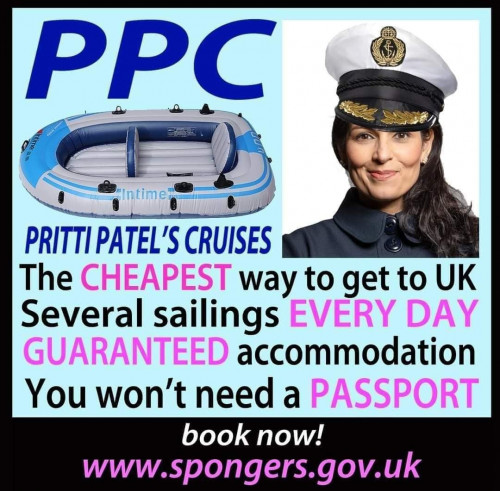 Priti Patel's cruises