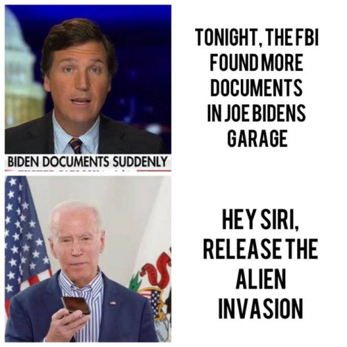 biden alien narrative