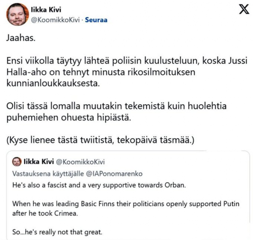 iikka kivi jussi halla aho