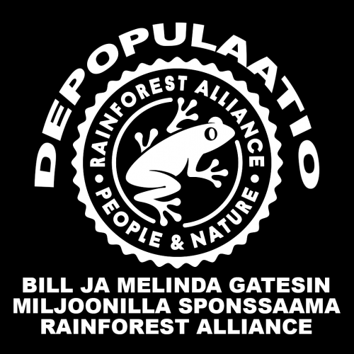 rainforest alliance depopulaatio