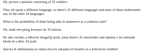 Language Cohesion Friction Mixture Diversity Collectivism Demographic Warfare